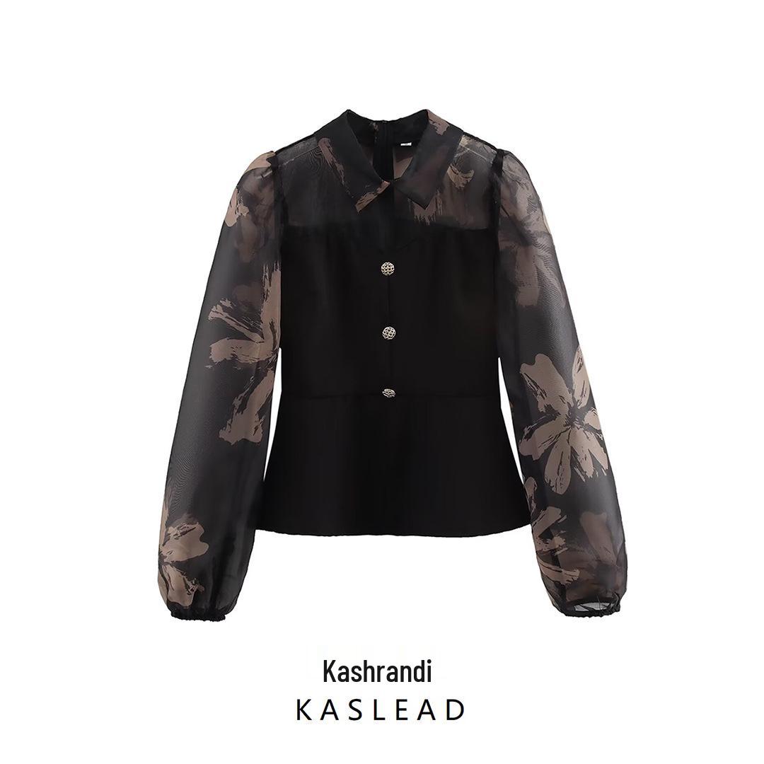 2025 Spring Women s Fashion: European-American Style Versatile Organza Print Top Large
2025 Spring Women s Fashion: European-American Style Versatile Organza Print Top Large