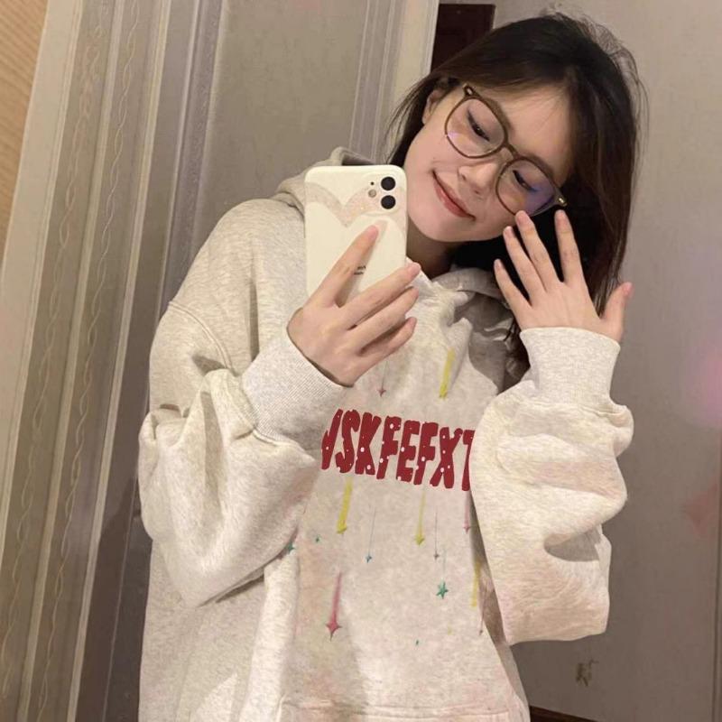 Autumn Winter Hooded Loose Casual Sweatshirt Women Vintage Harajuku Pullover Hoodies Ladies Comfortable Top M бежевый
Autumn Winter Hooded Loose Casual Sweatshirt Women Vintage Harajuku Pullover Hoodies Ladies Comfortable Top M бежевый