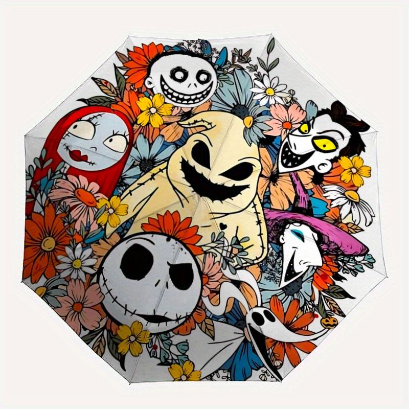 1pc Nightmare Before Christmas Automatic Open/close, All-Season Portable Folding Umbrella, Perfect Gift for Friends , Sturdy Ribs y250808042
1pc Nightmare Before Christmas Automatic Open/close, All-Season Portable Folding Umbrella, Perfect Gift for Friends , Sturdy Ribs y250808042