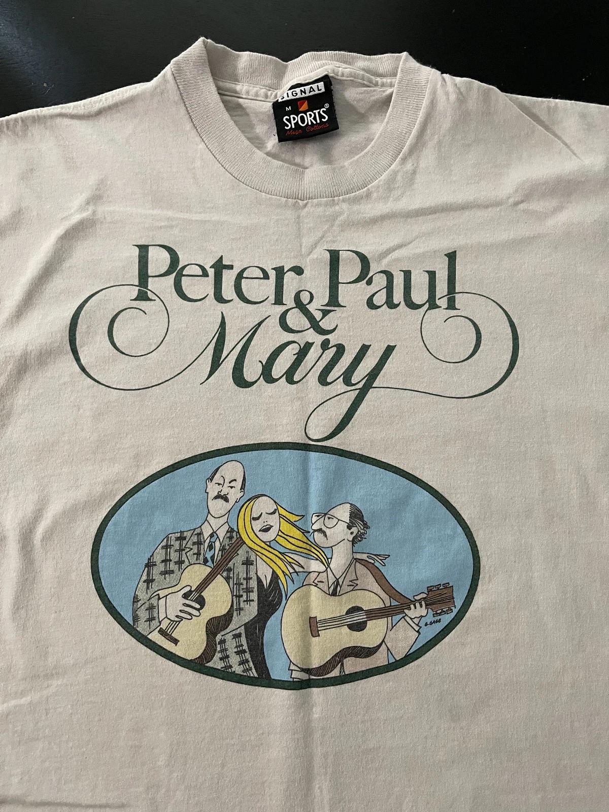 Винтажный логотип Peter, Paul & Mary, Футболка кремового цвета, Размер: Средняя 2XL
Винтажный логотип Peter, Paul & Mary, Футболка кремового цвета, Размер: Средняя 2XL