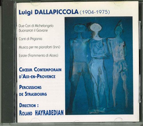 CD LUIGI DALLAPICCORA - choeur contemporaind`aix-en-provenc 242052 Non Japan Classical Used
CD LUIGI DALLAPICCORA - choeur contemporaind`aix-en-provenc 242052 Non Japan Classical Used