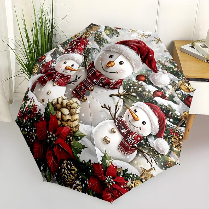 1pc Snowman decorations Automatic Folding Umbrella. Portable collapsible design, Best birthday festival gift yy250924145
1pc Snowman decorations Automatic Folding Umbrella. Portable collapsible design, Best birthday festival gift yy250924145