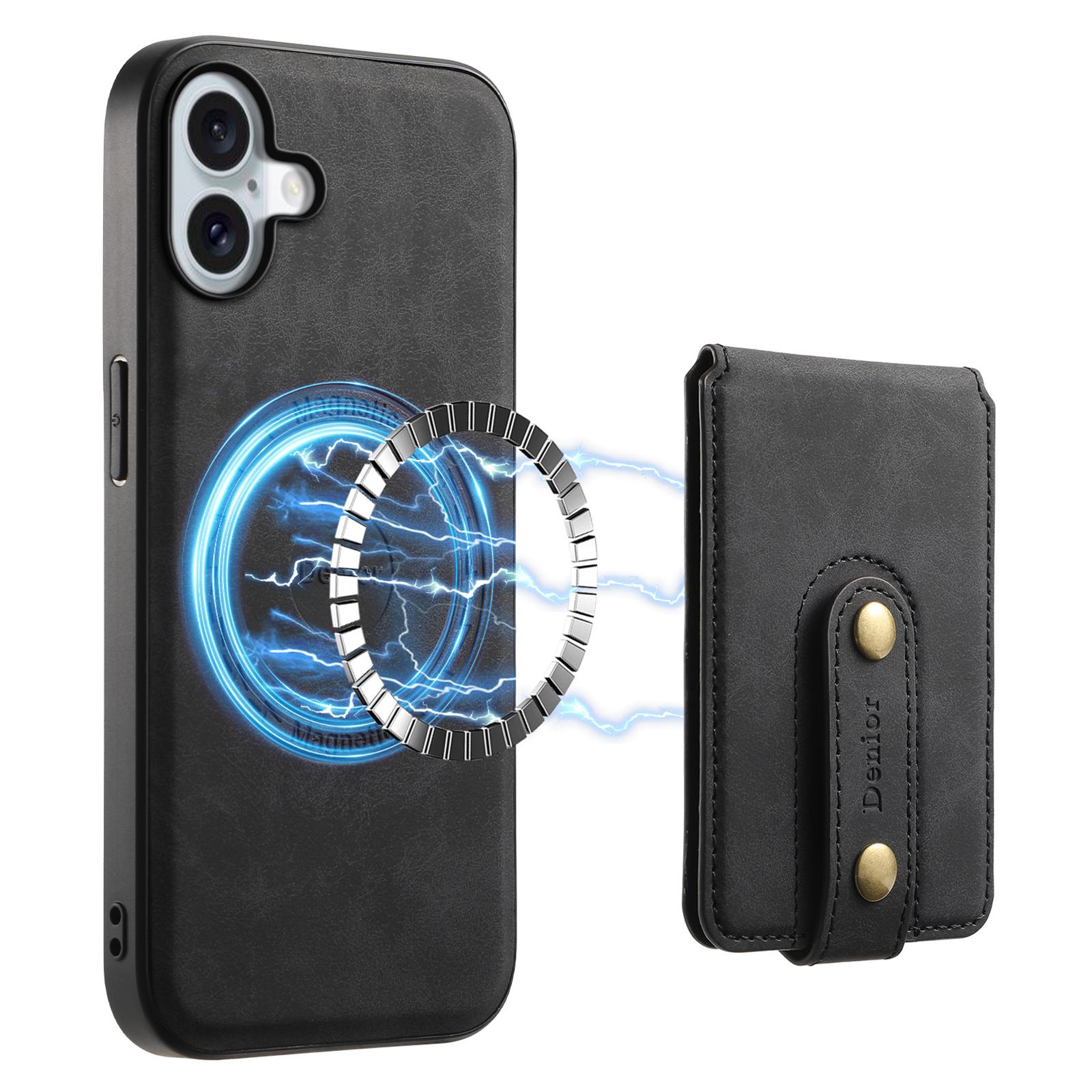 DENIOR D14 For iPhone 16 Case Kickstand Card Holder Retro Leather Back Phone Cover
DENIOR D14 For iPhone 16 Case Kickstand Card Holder Retro Leather Back Phone Cover