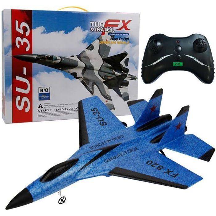 Avion SU-35 RC Télécommande Planeur EPP Foam - likaiyehio - JFX-820 - Bleu - Portée 100m
Avion SU-35 RC Télécommande Planeur EPP Foam - likaiyehio - JFX-820 - Bleu - Portée 100m