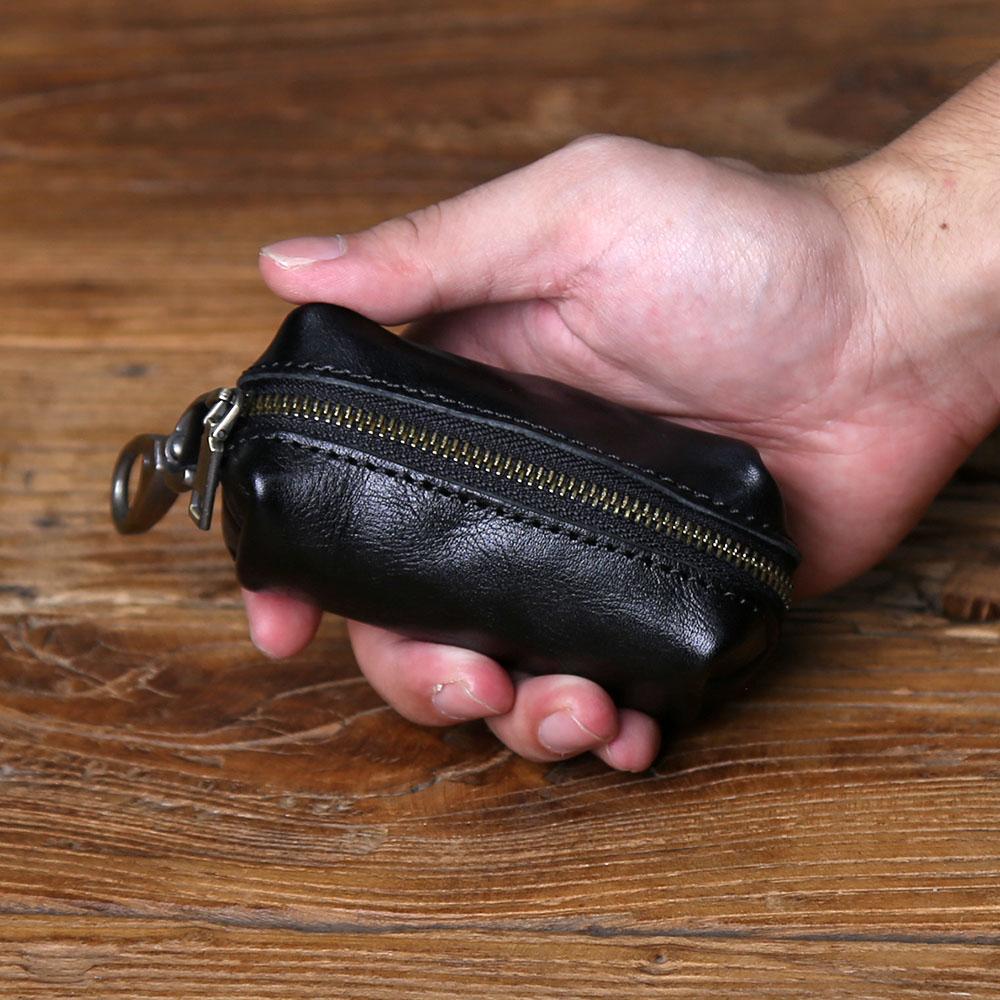 NZPJ Vintage Genuine Leather Key Holder for Men Car Key Storage Pouch Top-Grain Cowhide Coin And Card Wallet for Women чёрный
NZPJ Vintage Genuine Leather Key Holder for Men Car Key Storage Pouch Top-Grain Cowhide Coin And Card Wallet for Women чёрный