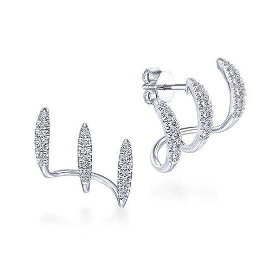 1 пара серег-пусет с тремя слоями дуги, темпераментные, с сияющими стразами, модная бижутерия серебряный
1 пара серег-пусет с тремя слоями дуги, темпераментные, с сияющими стразами, модная бижутерия серебряный