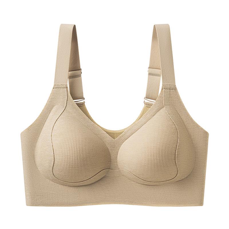 Plus Size Gathering Support Bra for Full Bust - Autumn/Winter Warmth, Anti-Sagging Design with Fixed Cups for a Slimming Effect. 2XL (135-150 lbs)
Plus Size Gathering Support Bra for Full Bust - Autumn/Winter Warmth, Anti-Sagging Design with Fixed Cups for a Slimming Effect. 2XL (135-150 lbs)