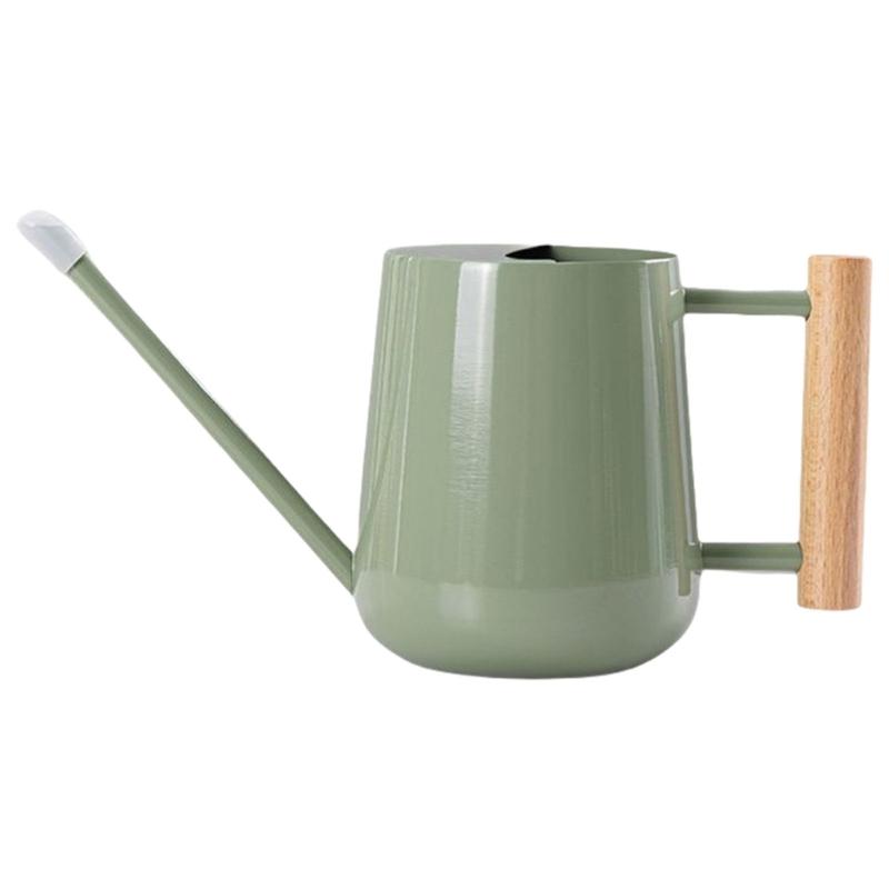 Multiuse Watering Can 1L Capacity with Wooden Handle for Comfortable Grip and Easy Water Control Gardening Accessories зелёный
Multiuse Watering Can 1L Capacity with Wooden Handle for Comfortable Grip and Easy Water Control Gardening Accessories зелёный