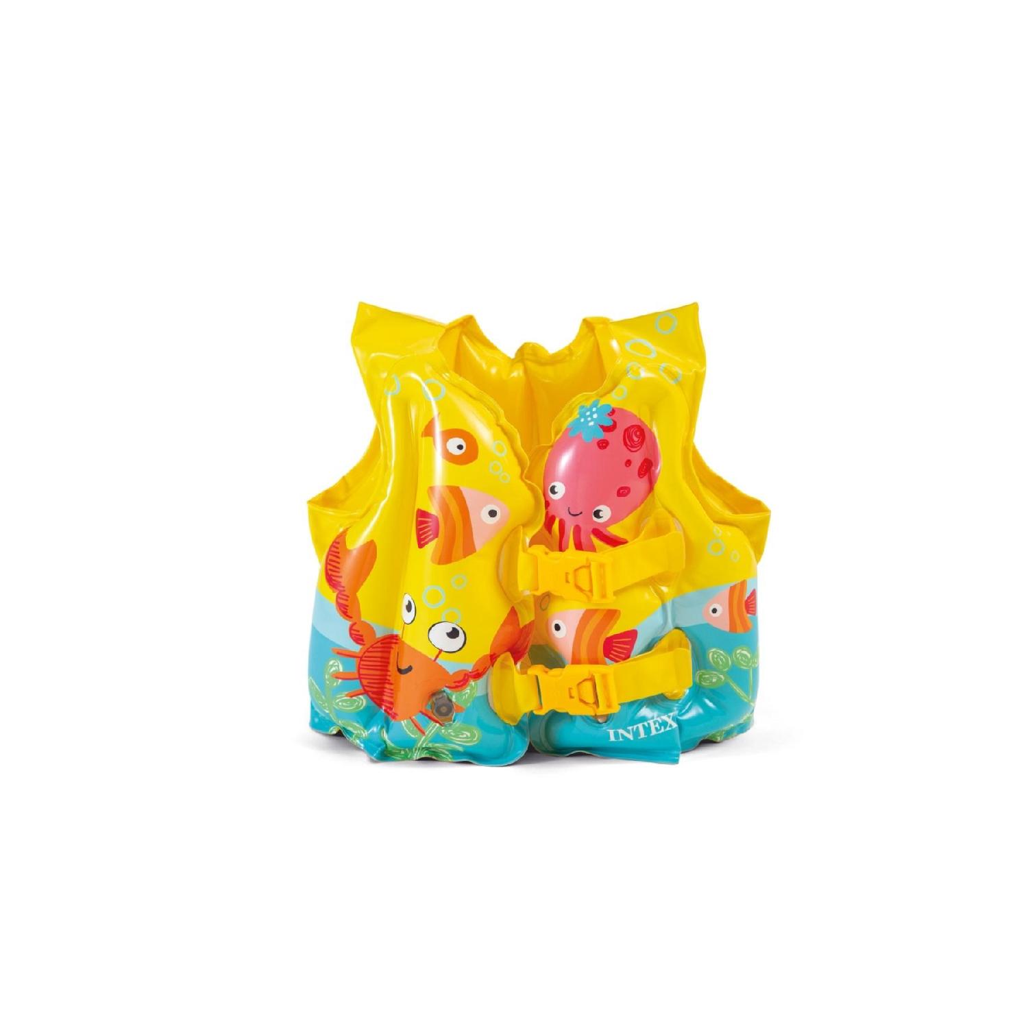 Fish Patterned Printed Life Jacket Suitable For Use In The Sea Pool 1 Pc Life Jacket For Age 3 Years синій
Fish Patterned Printed Life Jacket Suitable For Use In The Sea Pool 1 Pc Life Jacket For Age 3 Years синій