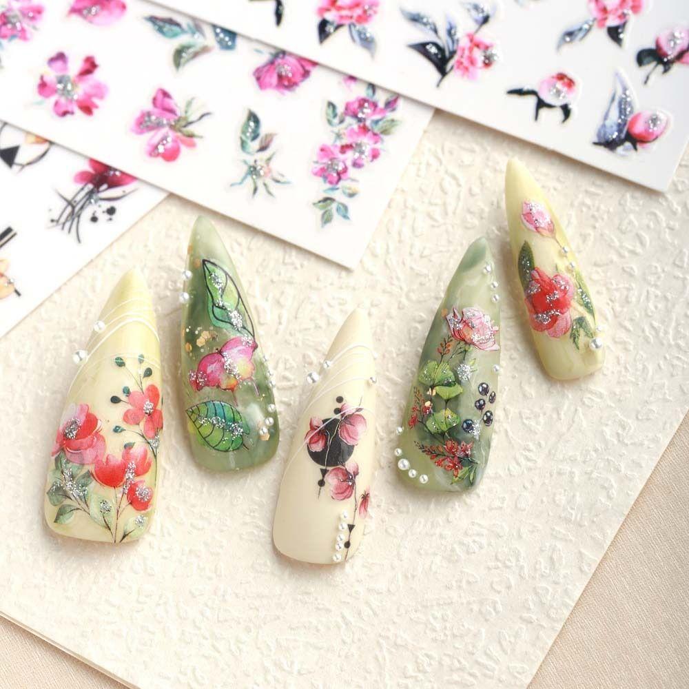 Accessories Butterfly Nail Stickers Flowers Nail Stickers Nail Art Decorations Leaf Nail Decals
Accessories Butterfly Nail Stickers Flowers Nail Stickers Nail Art Decorations Leaf Nail Decals