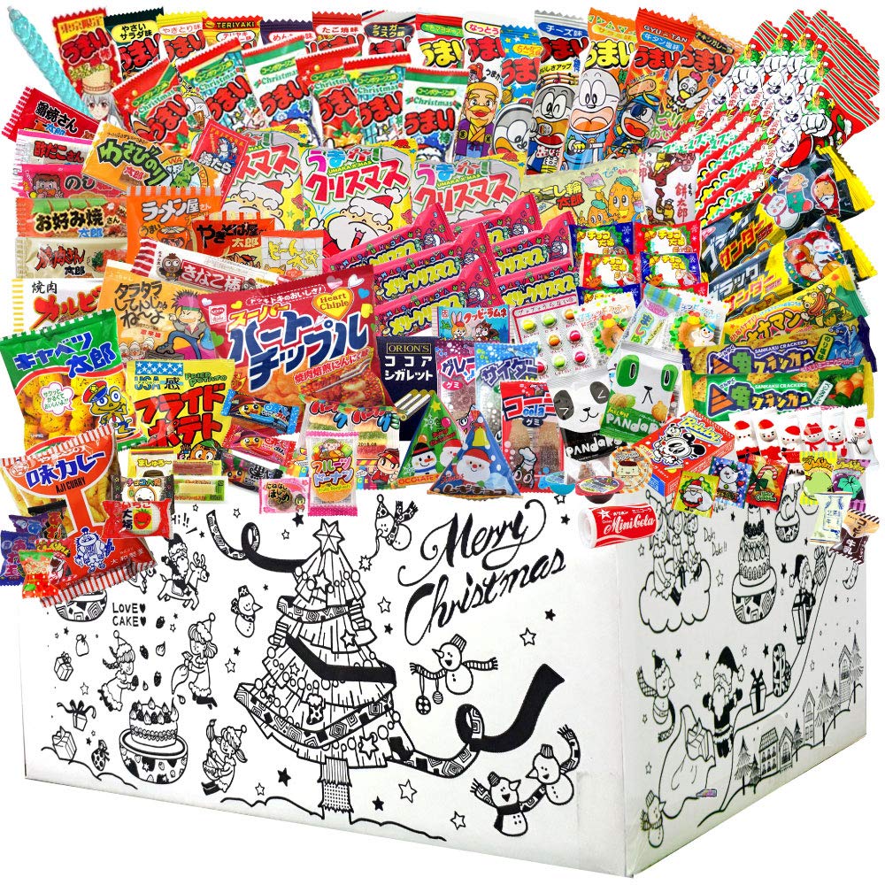 Christmas Sweets Assortment Dagashi 150 Piece Set Umaibo Children Christmas Limited Package Xmas Present Special Selection
Christmas Sweets Assortment Dagashi 150 Piece Set Umaibo Children Christmas Limited Package Xmas Present Special Selection