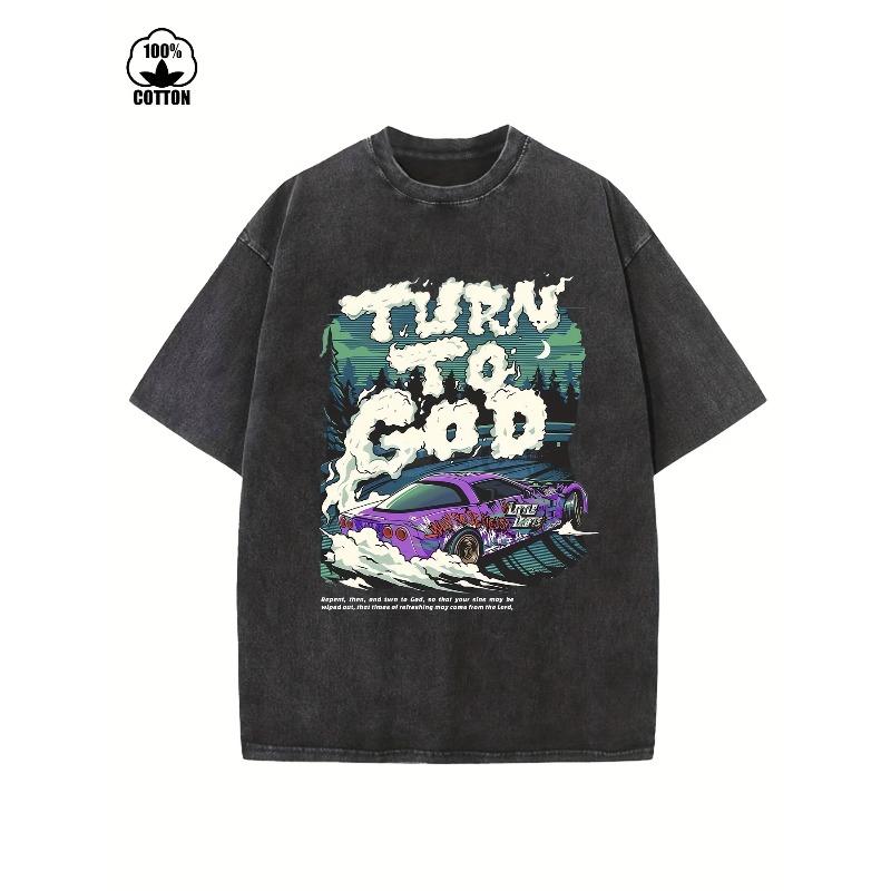 TURN to GOD Men s Summer Loose Fit Thick And High-quality, All Cotton Water Washed, Round Neck T-shirt Short Sleeved,for Street And Outdoor Activities S чёрный
TURN to GOD Men s Summer Loose Fit Thick And High-quality, All Cotton Water Washed, Round Neck T-shirt Short Sleeved,for Street And Outdoor Activities S чёрный