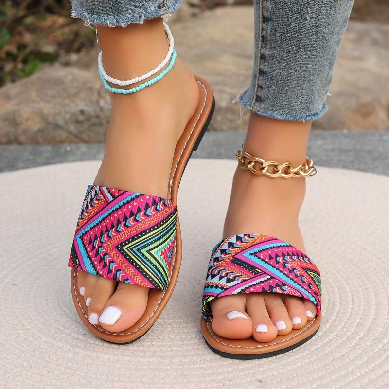 2026 Summer Women s Plus Size Round Toe One Strap Flat Beach Slippers 43 рожевий
2026 Summer Women s Plus Size Round Toe One Strap Flat Beach Slippers 43 рожевий