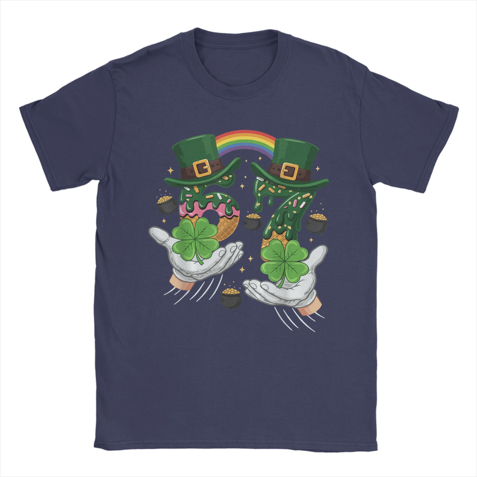 Leisure Six Seven Meme Shamrock St Patricks Day TShirts Unisex Crewneck Cotton T Shirt Short Sleeve Tees Plus Size Tops 4XL
Leisure Six Seven Meme Shamrock St Patricks Day TShirts Unisex Crewneck Cotton T Shirt Short Sleeve Tees Plus Size Tops 4XL