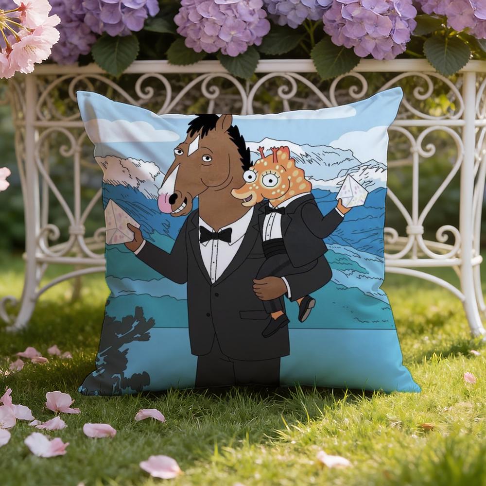 B-BoJack Horseman Cushion Cover Home & Car Dual-Scene Pillow Cover: Reversible for Premium Comfort 30X30cm
B-BoJack Horseman Cushion Cover Home & Car Dual-Scene Pillow Cover: Reversible for Premium Comfort 30X30cm