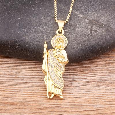 Nidin New Arrival Jewelry Findings Punk Style Copper Zircon Grim Reaper Pendant Charm Necklace Men Women Gothic Hip Hop Jewelry
Nidin New Arrival Jewelry Findings Punk Style Copper Zircon Grim Reaper Pendant Charm Necklace Men Women Gothic Hip Hop Jewelry