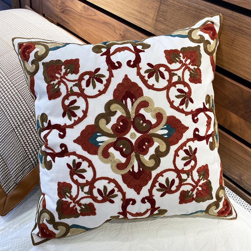 American Pastoral Retro Compact Fresh Pillow Embroidered Nordic Material Sofa Cushion Cover Thickened Cotton Linen Can Be Detached And Washed 45 * 45cm (pillowcase only)
American Pastoral Retro Compact Fresh Pillow Embroidered Nordic Material Sofa Cushion Cover Thickened Cotton Linen Can Be Detached And Washed 45 * 45cm (pillowcase only)