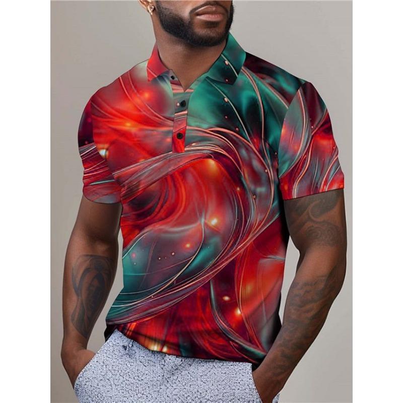 Men s 3D Printed Simple Breathable Short Sleeved Button Polo Shirt 2XL
Men s 3D Printed Simple Breathable Short Sleeved Button Polo Shirt 2XL