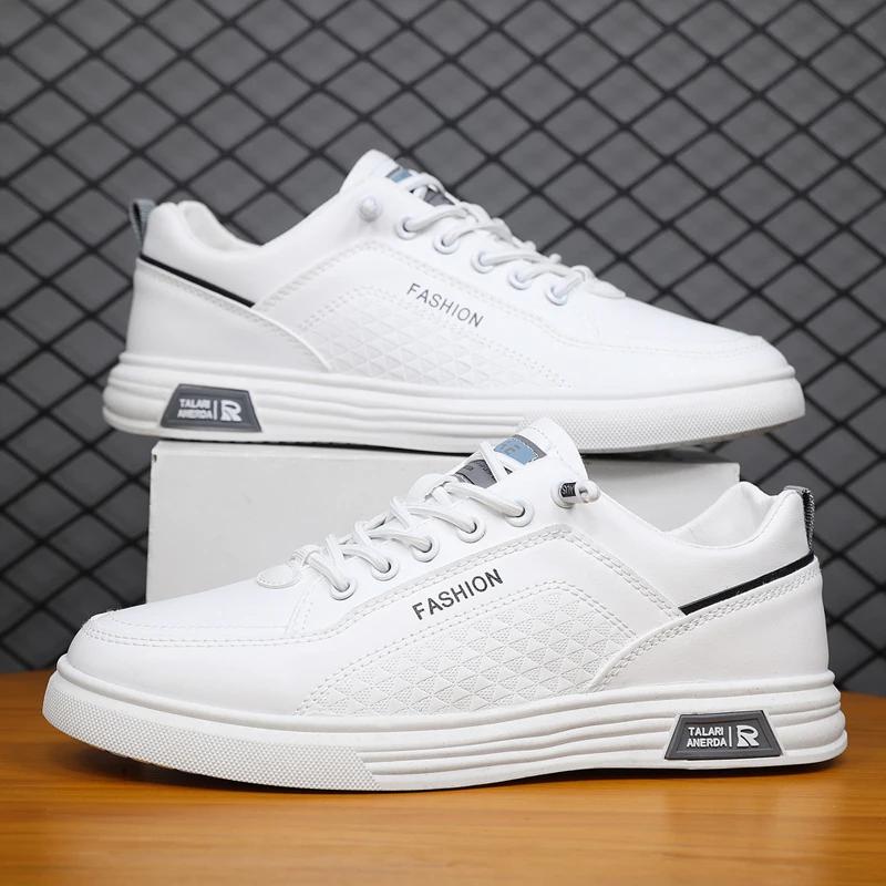 Men Versatile Leather Board Shoes Platform Sports Light Tenis Masculino Casual Shoes Comfortable Anti Slip Lazy Hiking Shoes 44 белый
Men Versatile Leather Board Shoes Platform Sports Light Tenis Masculino Casual Shoes Comfortable Anti Slip Lazy Hiking Shoes 44 белый