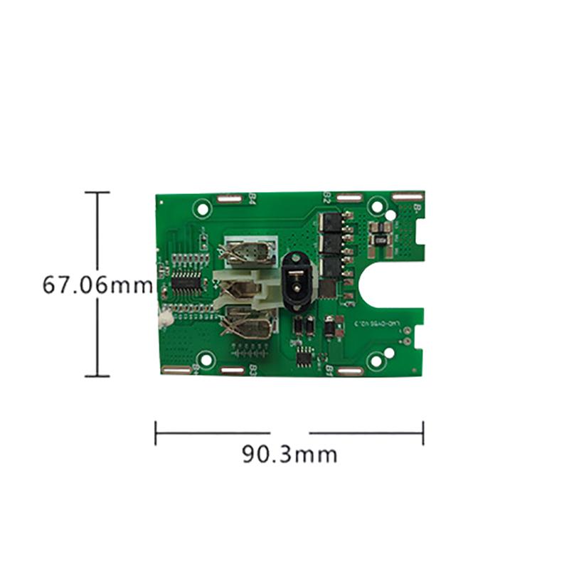 5S 21V Lithium Battery Protection Board PCB Battery Charge Protection Board Module For Screwdriver 3MOS Power Tool Accessories
5S 21V Lithium Battery Protection Board PCB Battery Charge Protection Board Module For Screwdriver 3MOS Power Tool Accessories