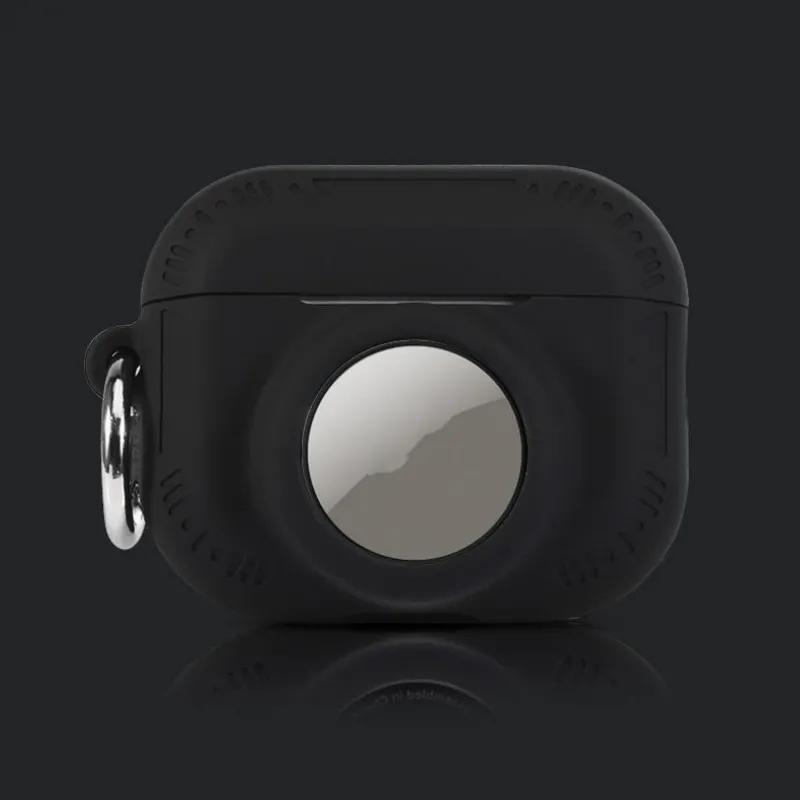 For AirPods Pro 2 + AirTag 2-in-1 Silicone Protective Cover Anti-drop Case with Ring Buckle Black
For AirPods Pro 2 + AirTag 2-in-1 Silicone Protective Cover Anti-drop Case with Ring Buckle Black
