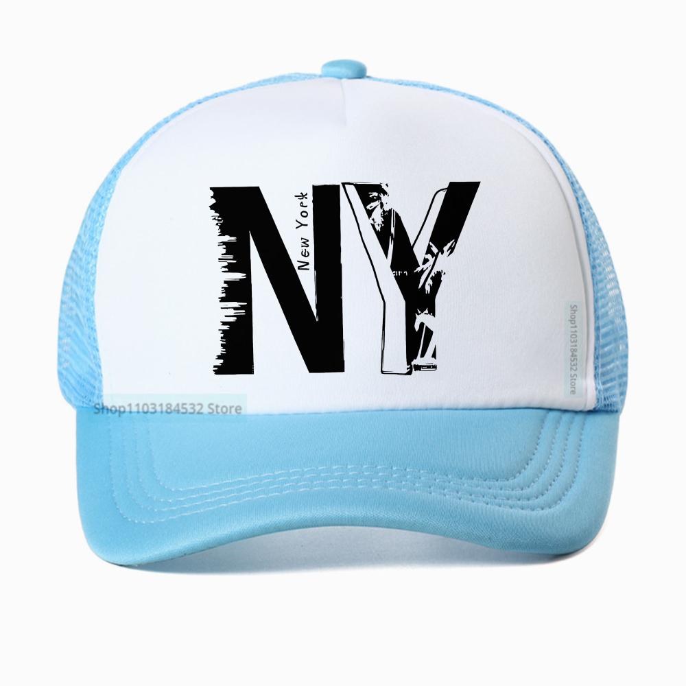 Unisexs Summer Fashionable Casual cap Large New York Pattern Printed baseball cap outdoor Sports Breathable trucker hat mesh hats Adjustable
Unisexs Summer Fashionable Casual cap Large New York Pattern Printed baseball cap outdoor Sports Breathable trucker hat mesh hats Adjustable