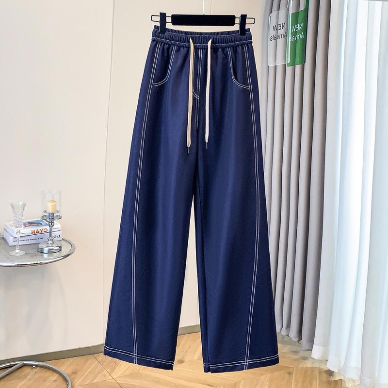 Tencel Plus Size Women’s High Waist Wide Leg Jeans - Slimming, Loose Drape for Spring/Summer 2XL темно-синього кольору
Tencel Plus Size Women’s High Waist Wide Leg Jeans - Slimming, Loose Drape for Spring/Summer 2XL темно-синього кольору