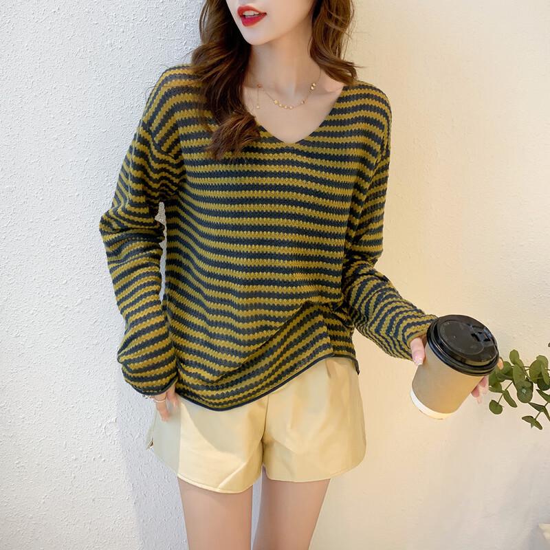 Mokana Women s V-Neck Ripple Knit Sweater One Size
Mokana Women s V-Neck Ripple Knit Sweater One Size