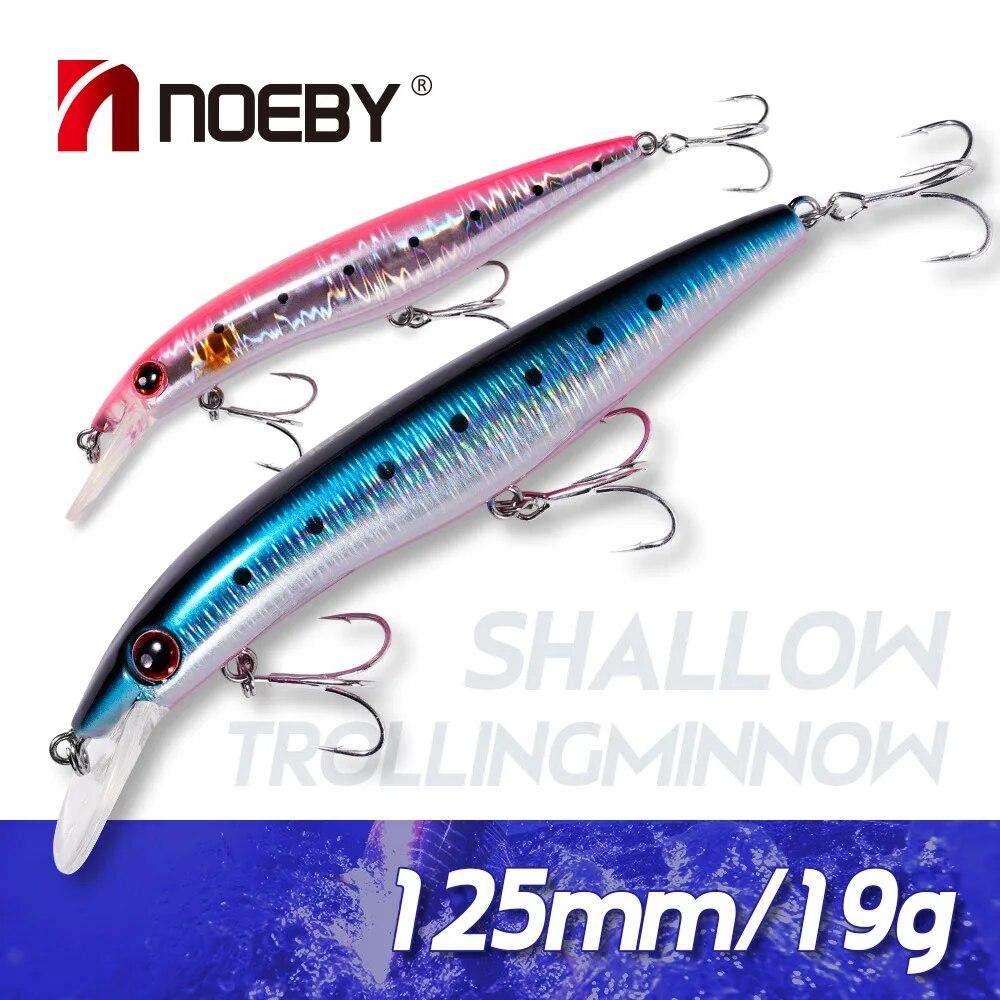 Рыболовная приманка Noeby Minnow 125 мм 19 г Плавающая воблер для мелкого троллинга, высококачественная искусственная твердая приманка для морской рыбалки, приманки
Рыболовная приманка Noeby Minnow 125 мм 19 г Плавающая воблер для мелкого троллинга, высококачественная искусственная твердая приманка для морской рыбалки, приманки