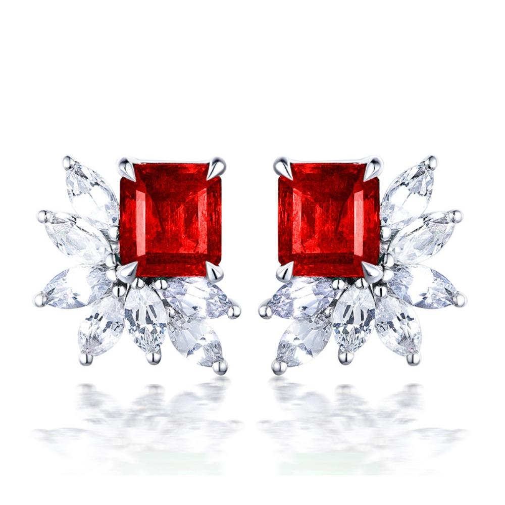 Elegant Princess Square Emerald Earrings with Marquise Zirconia Creative Inlay for Women
Elegant Princess Square Emerald Earrings with Marquise Zirconia Creative Inlay for Women