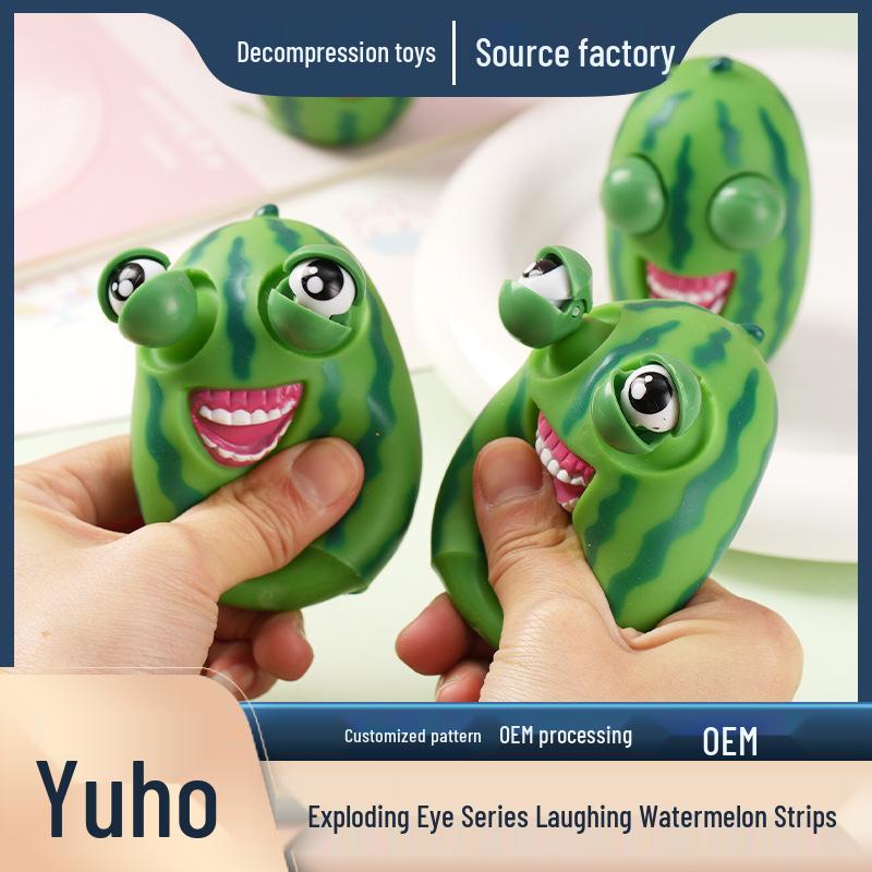 Pop-Eye Watermelon Strips Stress Relief Toy - Children s Creative Decompression Squeeze Toy
Pop-Eye Watermelon Strips Stress Relief Toy - Children s Creative Decompression Squeeze Toy