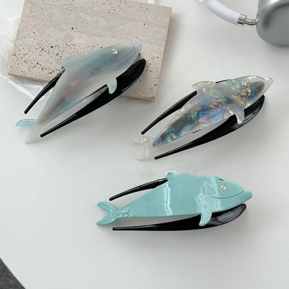 Design Girl Gift Hair Grip Clip Korean Style Hair Clip Women Large Shark Clip Dolphin Hair Claw
Design Girl Gift Hair Grip Clip Korean Style Hair Clip Women Large Shark Clip Dolphin Hair Claw