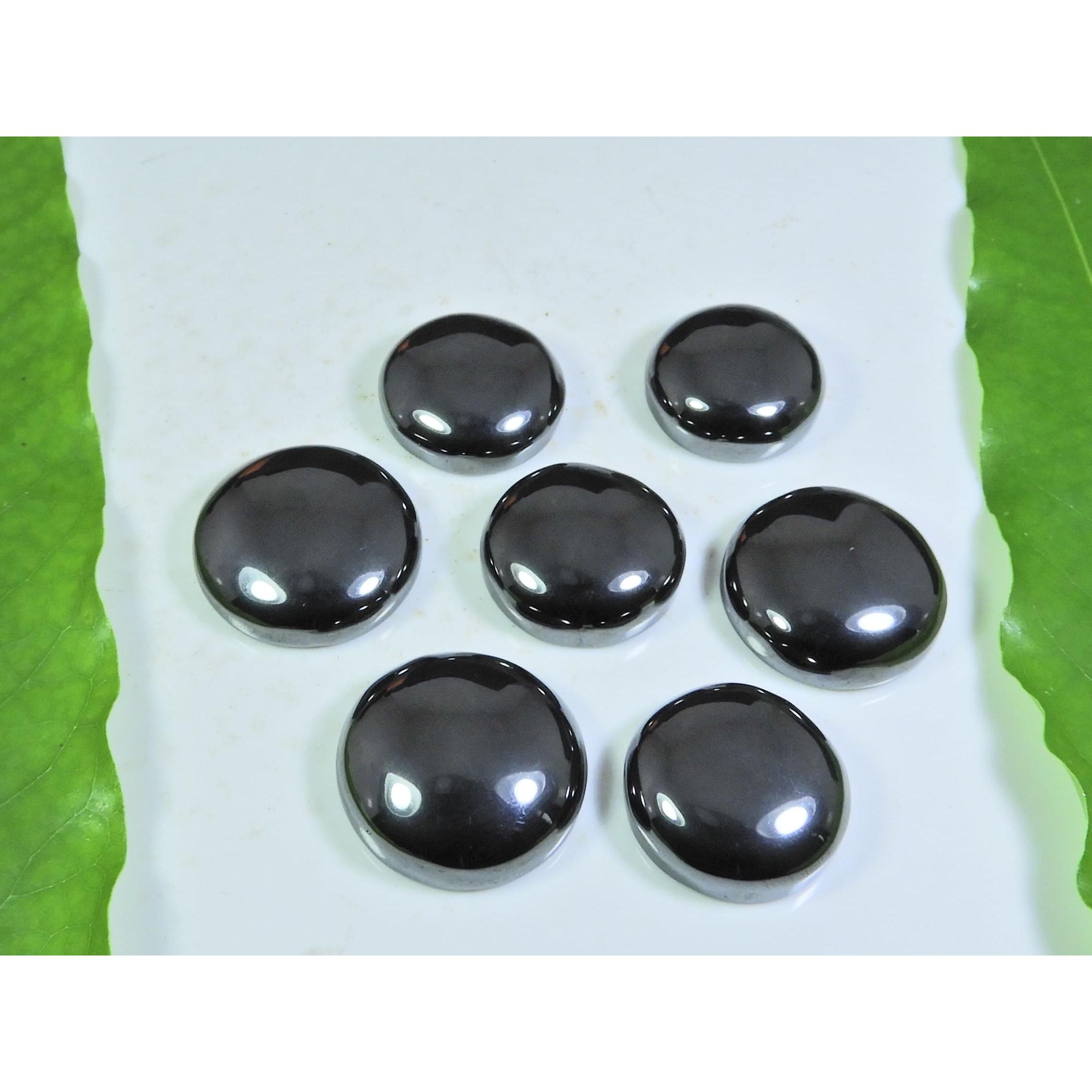 306 карат Натуральный гематит Круглый кабошон Свободный драгоценный камень 7 шт. Лот 18X18-21X21 мм A-307
306 карат Натуральный гематит Круглый кабошон Свободный драгоценный камень 7 шт. Лот 18X18-21X21 мм A-307