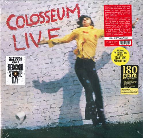 LP Record COLOSSEUM - Live (-180g) TB6423 Tiger Bay 2019 UK Rock
LP Record COLOSSEUM - Live (-180g) TB6423 Tiger Bay 2019 UK Rock
