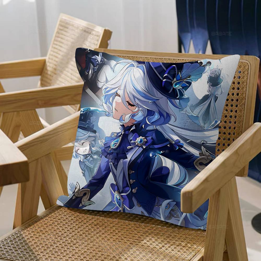 Furina Genshin Impact Pillow Gifts Home Office Furnishings Bedroom Sofa Car Cushion Cover Case 45x45cm 12x12Inch
Furina Genshin Impact Pillow Gifts Home Office Furnishings Bedroom Sofa Car Cushion Cover Case 45x45cm 12x12Inch