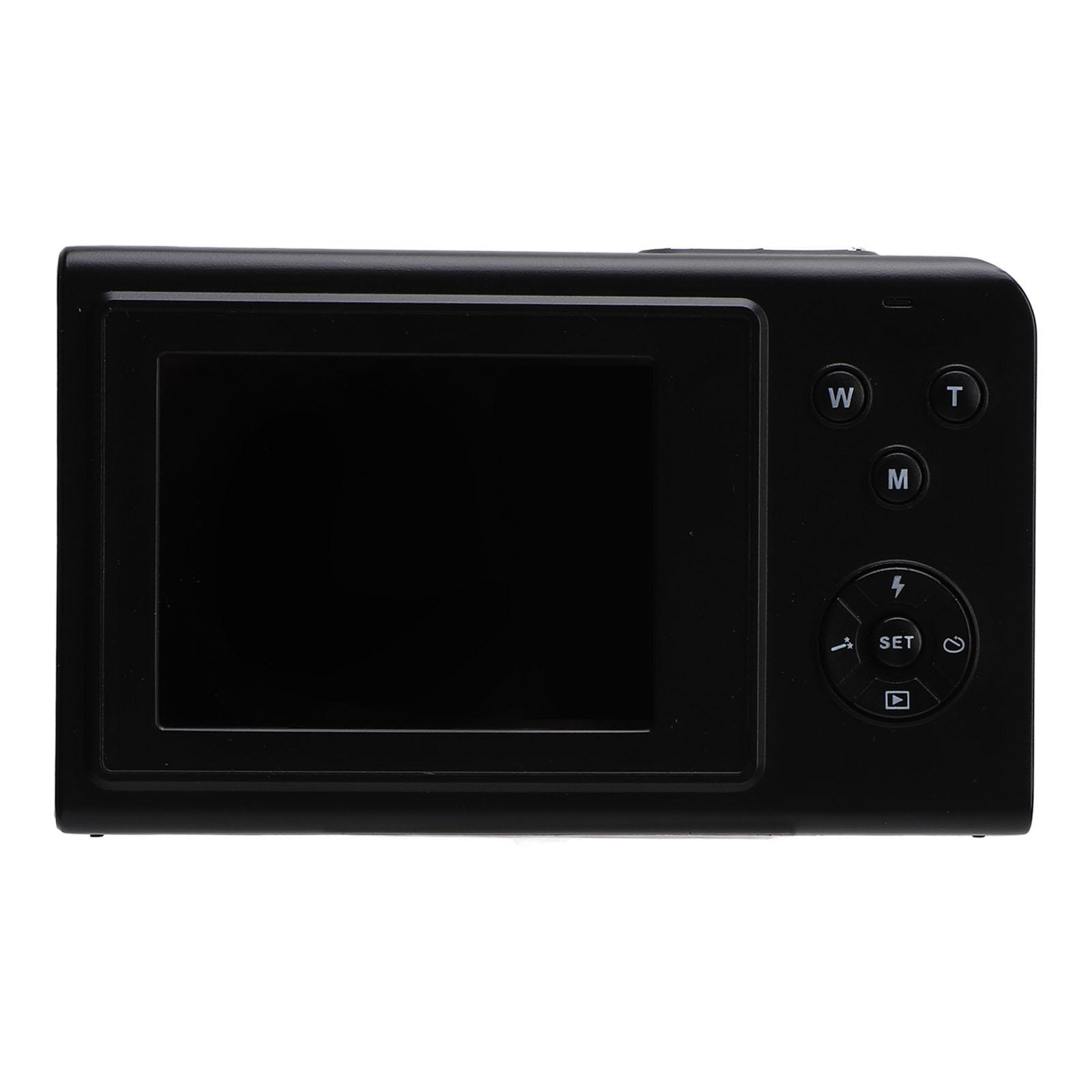 Digital Camera 56MP 4K Autofocus 16x Digital Zoom Prevent Shaking 2.4 Inch Screen Portable Vlogging чорний
Digital Camera 56MP 4K Autofocus 16x Digital Zoom Prevent Shaking 2.4 Inch Screen Portable Vlogging чорний