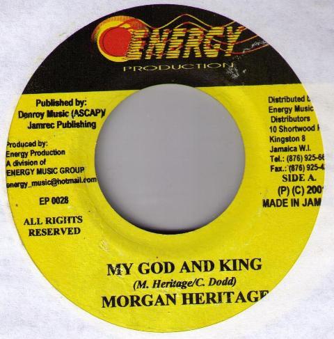7inch Record MORGAN HERITAGE - My God And King EP0028 Energy Producti 2001 Jamaica Reggae, Ska & Dub Used
7inch Record MORGAN HERITAGE - My God And King EP0028 Energy Producti 2001 Jamaica Reggae, Ska & Dub Used