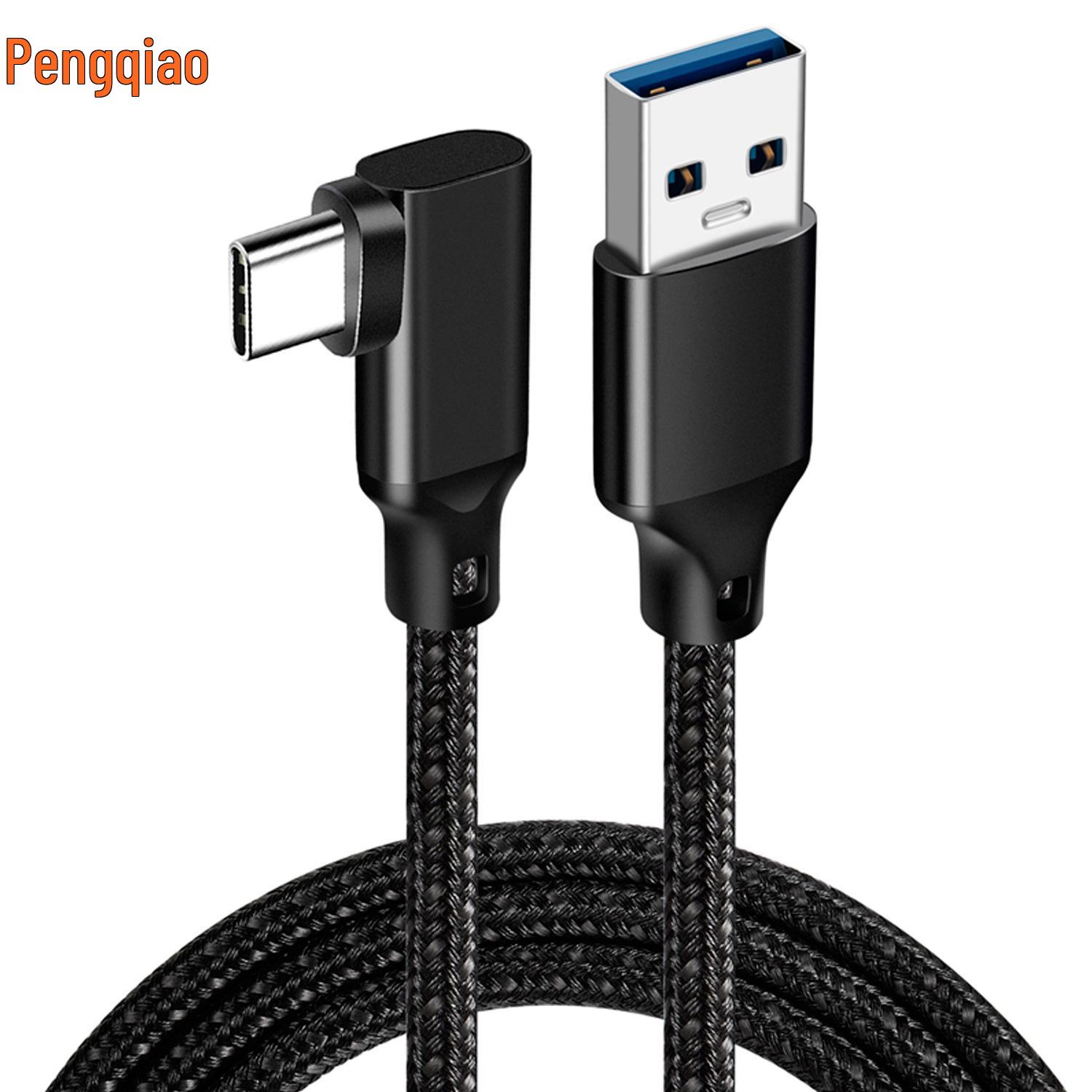 Elbow Type-C to A Male 3.2 Cable: Mobile Gaming, VR Charging, Camera Link 1m сірий колір
Elbow Type-C to A Male 3.2 Cable: Mobile Gaming, VR Charging, Camera Link 1m сірий колір