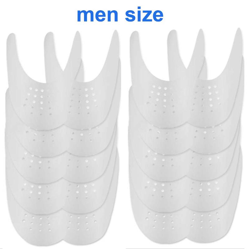 10 Pairs Sneaker Crease Protectors – Anti-Wrinkle Shoe Toe Guards, Breathable Trim-To-Fit Inserts белый
10 Pairs Sneaker Crease Protectors – Anti-Wrinkle Shoe Toe Guards, Breathable Trim-To-Fit Inserts белый