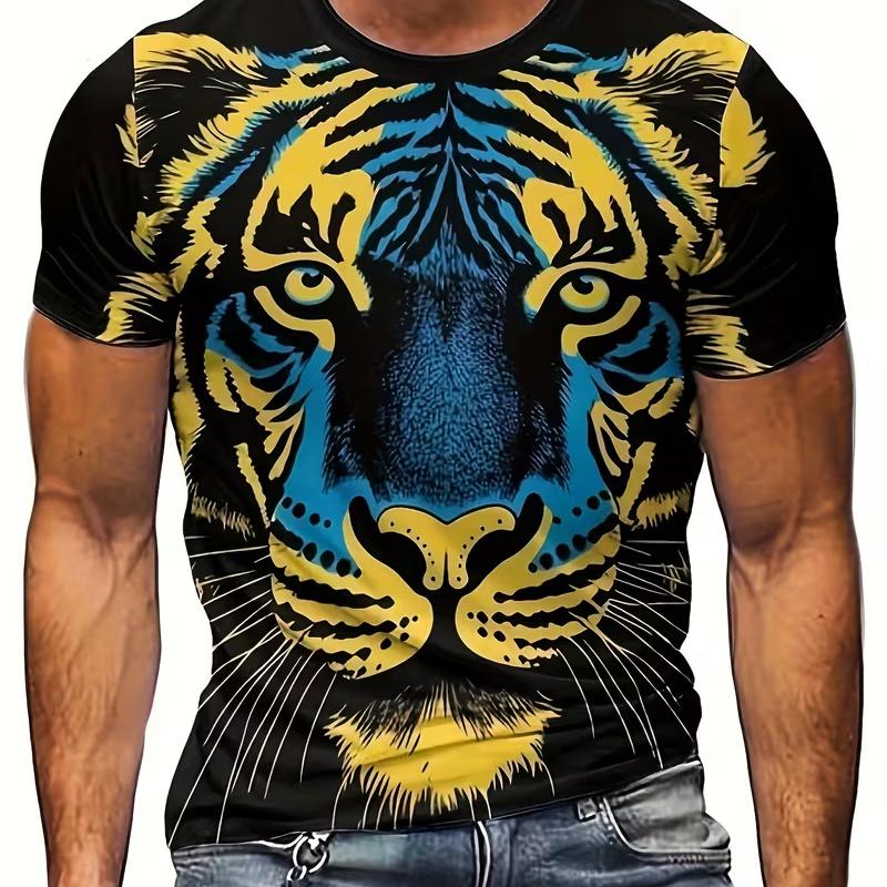 Men s Fashion 3D Printed Men s T-Shirt Round Neck Short Sleeve Trendy Street Wear XL
Men s Fashion 3D Printed Men s T-Shirt Round Neck Short Sleeve Trendy Street Wear XL