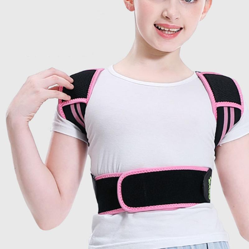 Children Hunchback Posture Corrector Breathable Shoulder Traction Strap Adjustable Back Brace Blue/L 
Children Hunchback Posture Corrector Breathable Shoulder Traction Strap Adjustable Back Brace Blue/L