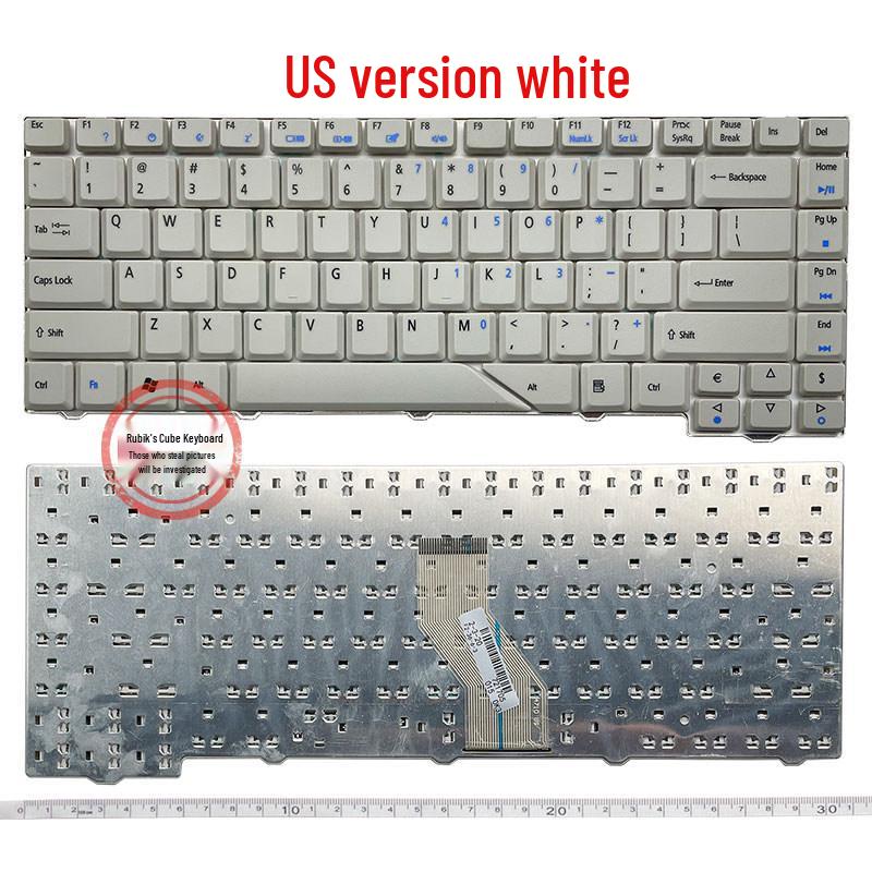 Compatible Keyboard for ACER Models 4710Z, 4712G, 4290, 4720G, 5920, 5312, 4530 - RU/BR/SP Layout
Compatible Keyboard for ACER Models 4710Z, 4712G, 4290, 4720G, 5920, 5312, 4530 - RU/BR/SP Layout