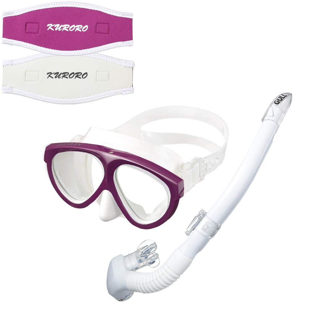 GULL Mask Mantis 5 White Silicone Violet x Snorkel Layla Stable White Silicone White x KURORO Mask Strap Cover Pink x (Rose White)
GULL Mask Mantis 5 White Silicone Violet x Snorkel Layla Stable White Silicone White x KURORO Mask Strap Cover Pink x (Rose White)
