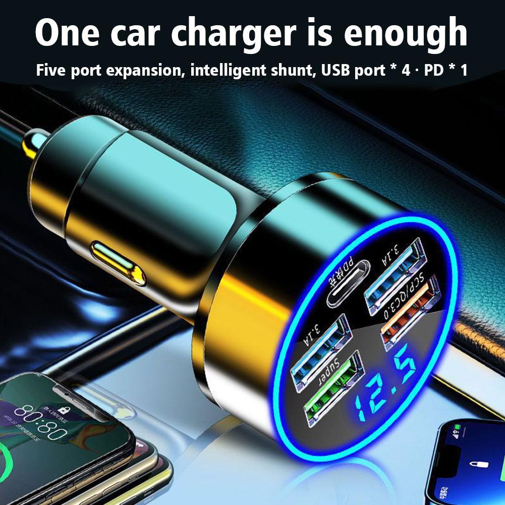 250 Вт 4-портовое автомобильное зарядное устройство USB для быстрой зарядки PD Quick C адаптер Car Pro 14 для iPhone Charge 3.1 N6K7
250 Вт 4-портовое автомобильное зарядное устройство USB для быстрой зарядки PD Quick C адаптер Car Pro 14 для iPhone Charge 3.1 N6K7