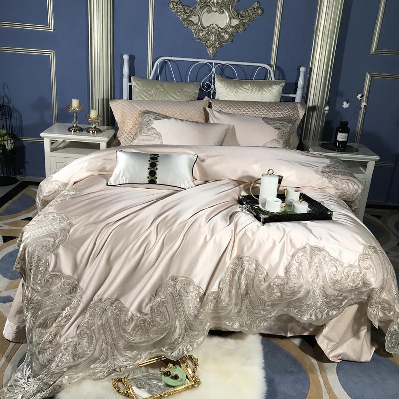 Italian High-End 1.8m Egyptian Cotton & Silk Bedding Set with Lace Trim - Simple & Elegant Design 1.5/1.8m (Fits 200*230cm Duvet) шампанського
Italian High-End 1.8m Egyptian Cotton & Silk Bedding Set with Lace Trim - Simple & Elegant Design 1.5/1.8m (Fits 200*230cm Duvet) шампанського