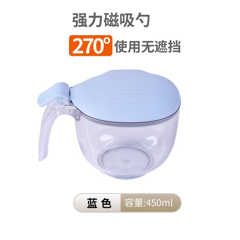 270 Degree Open Lid Magnetic Spoon Seasoning Jar Salt Pepper Spice Container Kitchen Storage Box with Built In Spoon синій
270 Degree Open Lid Magnetic Spoon Seasoning Jar Salt Pepper Spice Container Kitchen Storage Box with Built In Spoon синій