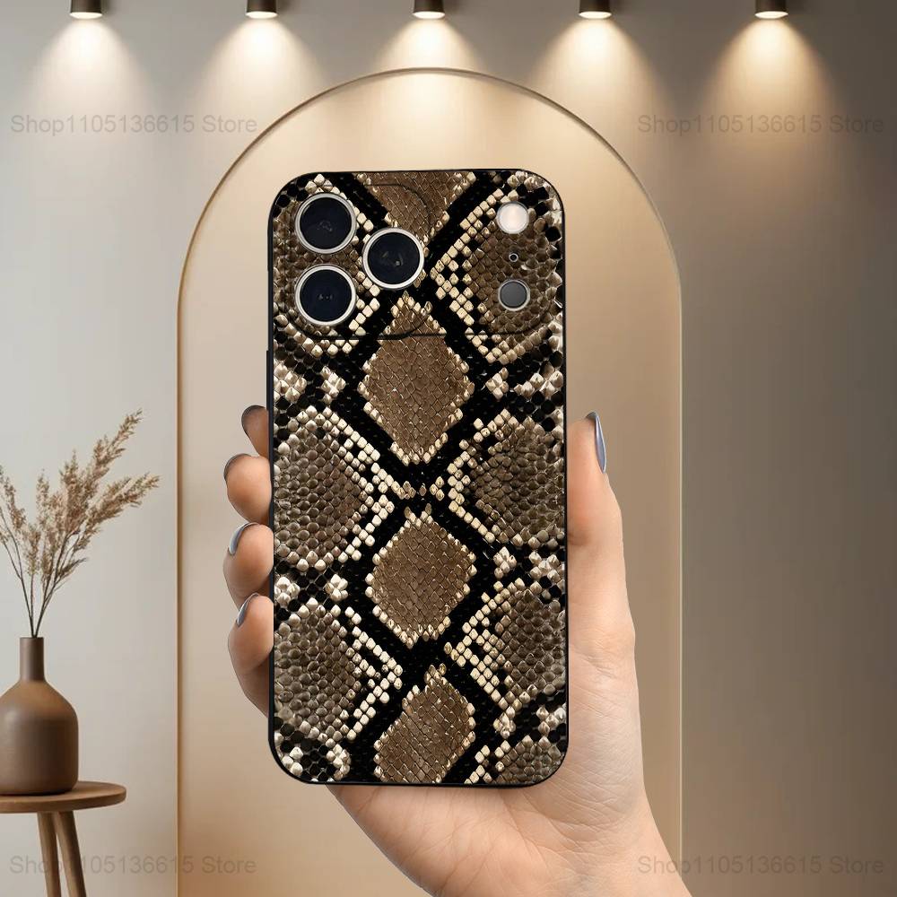 Snakeskin Pattern Art For iPhone 12,14,13,15,16,11,17,X,Mini,XR,SE,XS,Plus,Pro,Max,8,7,Soft Silicone Black Case iPhone14PRO
Snakeskin Pattern Art For iPhone 12,14,13,15,16,11,17,X,Mini,XR,SE,XS,Plus,Pro,Max,8,7,Soft Silicone Black Case iPhone14PRO