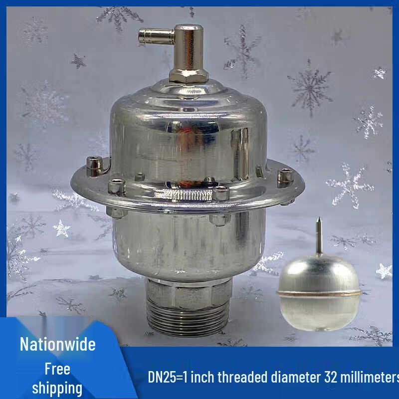 Jundingying DN25 304 Stainless Steel Vertical Automatic Air Vent Valve
Jundingying DN25 304 Stainless Steel Vertical Automatic Air Vent Valve