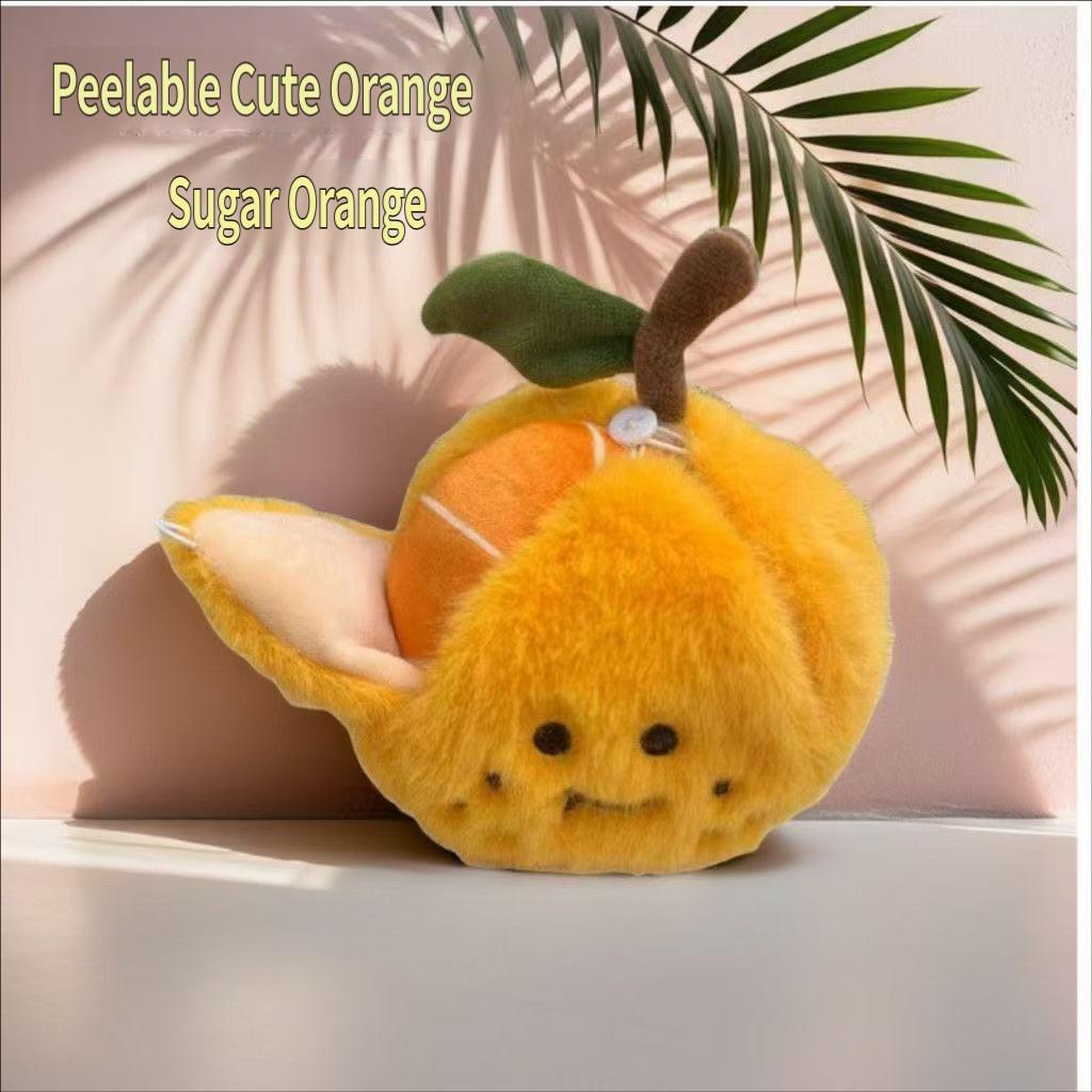 Relaxation Sugar Orange Pendant Plush Doll Peeling Key Chain Simulation Off Single Net Red Plaything Doll Present
Relaxation Sugar Orange Pendant Plush Doll Peeling Key Chain Simulation Off Single Net Red Plaything Doll Present