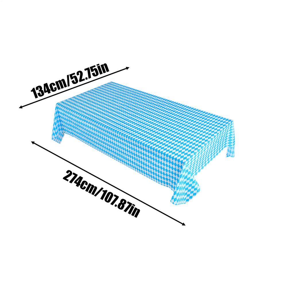 German Beer Festival Decor Blue White Table Cover Oktoberfest Disposable Tablecloth Bavarian Flag Check Home Party Celebration синій
German Beer Festival Decor Blue White Table Cover Oktoberfest Disposable Tablecloth Bavarian Flag Check Home Party Celebration синій